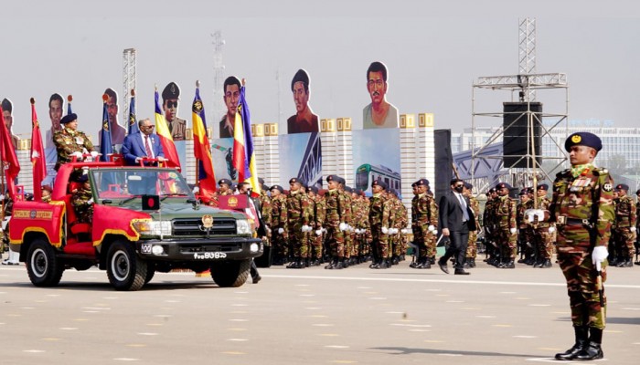 মহান বিজয় দিবস কুচকাওয়াজ অনুষ্ঠিত