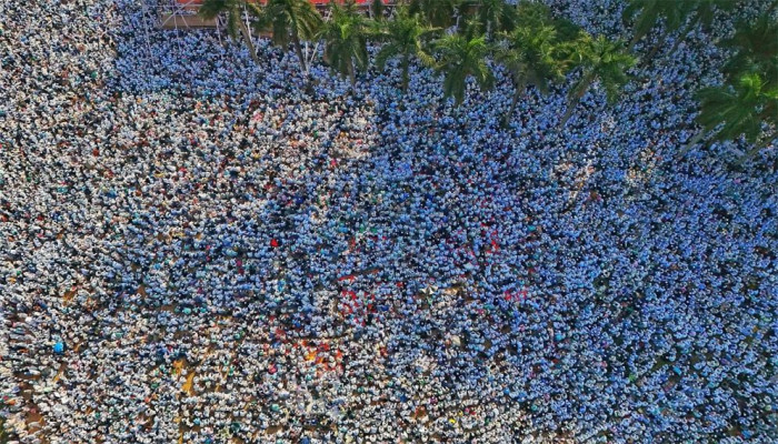 সোহরাওয়ার্দী উদ্যানে খতমে নবুওয়ত মহাসম্মেলনে জনতার ঢল