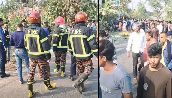 দিনাজপুরে বাস-ইজিবাইক সংঘর্ষ: একই পরিবারে নিহত ৪